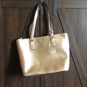 Rose Gold Kate Spade Shoulder Bag